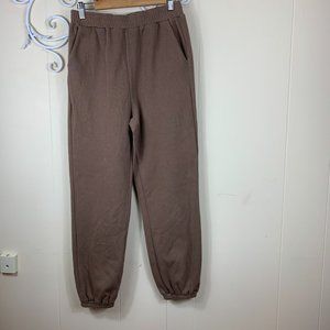 Shein Brown Knit Women Pants Legins Size Medium